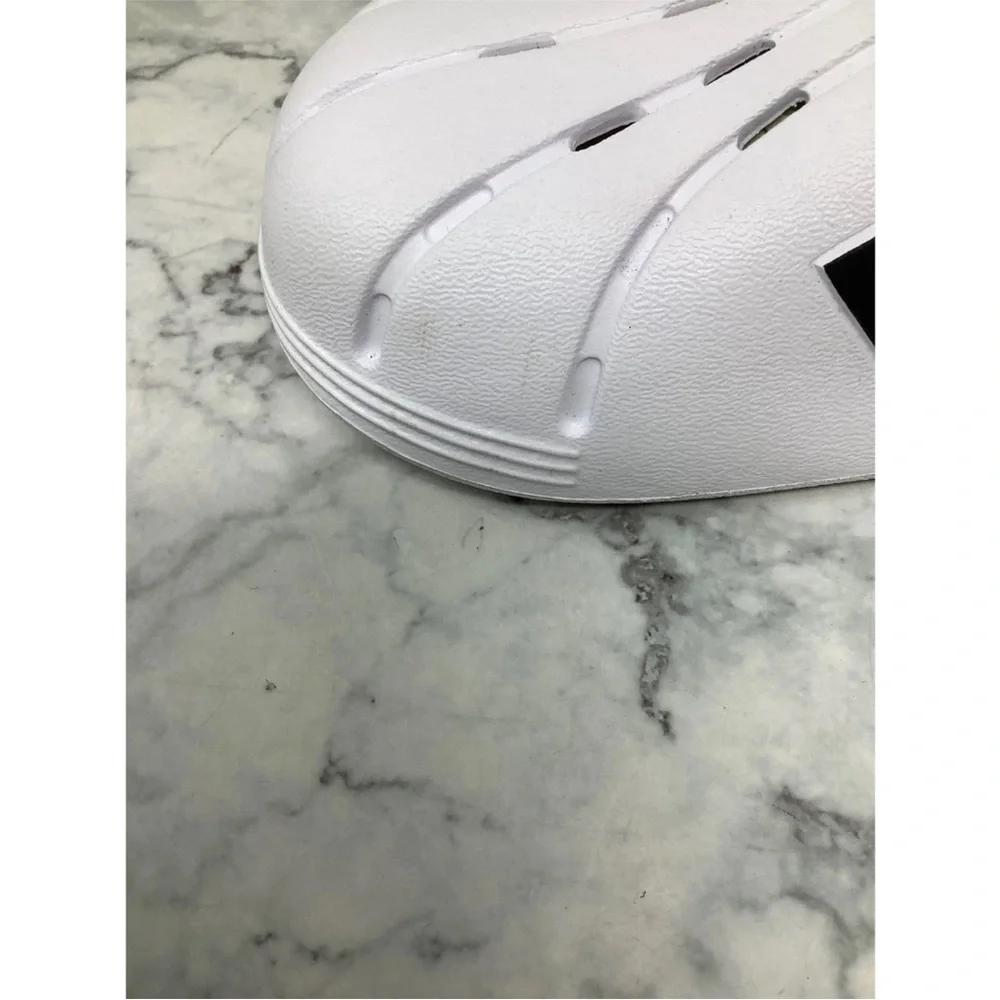 Adidas Adilette Clogs Aqua Water Slide Sandals Black White